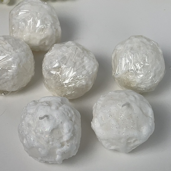 Dept 56 Snowball Candles Set of Six - Picture 5 of 9
